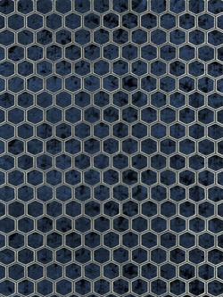 Designers Guild Manipur Made to Measure Curtains or Roman Blind, Midnight, Midnight