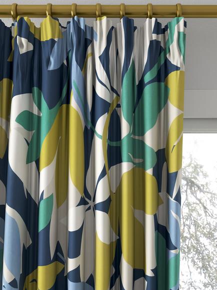 Scion Baja Made to Measure Curtains or Roman Blind, Forest - view 2, Forest