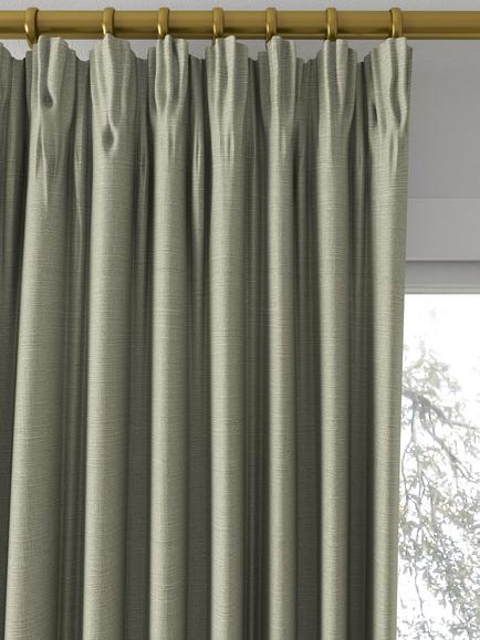Sanderson Tuscany II Made to Measure Curtains or Roman Blind, Grey Squirrel - view 2, Grey Squirrel