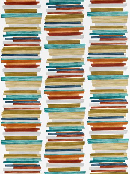 Harlequin Calcine Made to Measure Curtains or Roman Blind, Paprika, Paprika