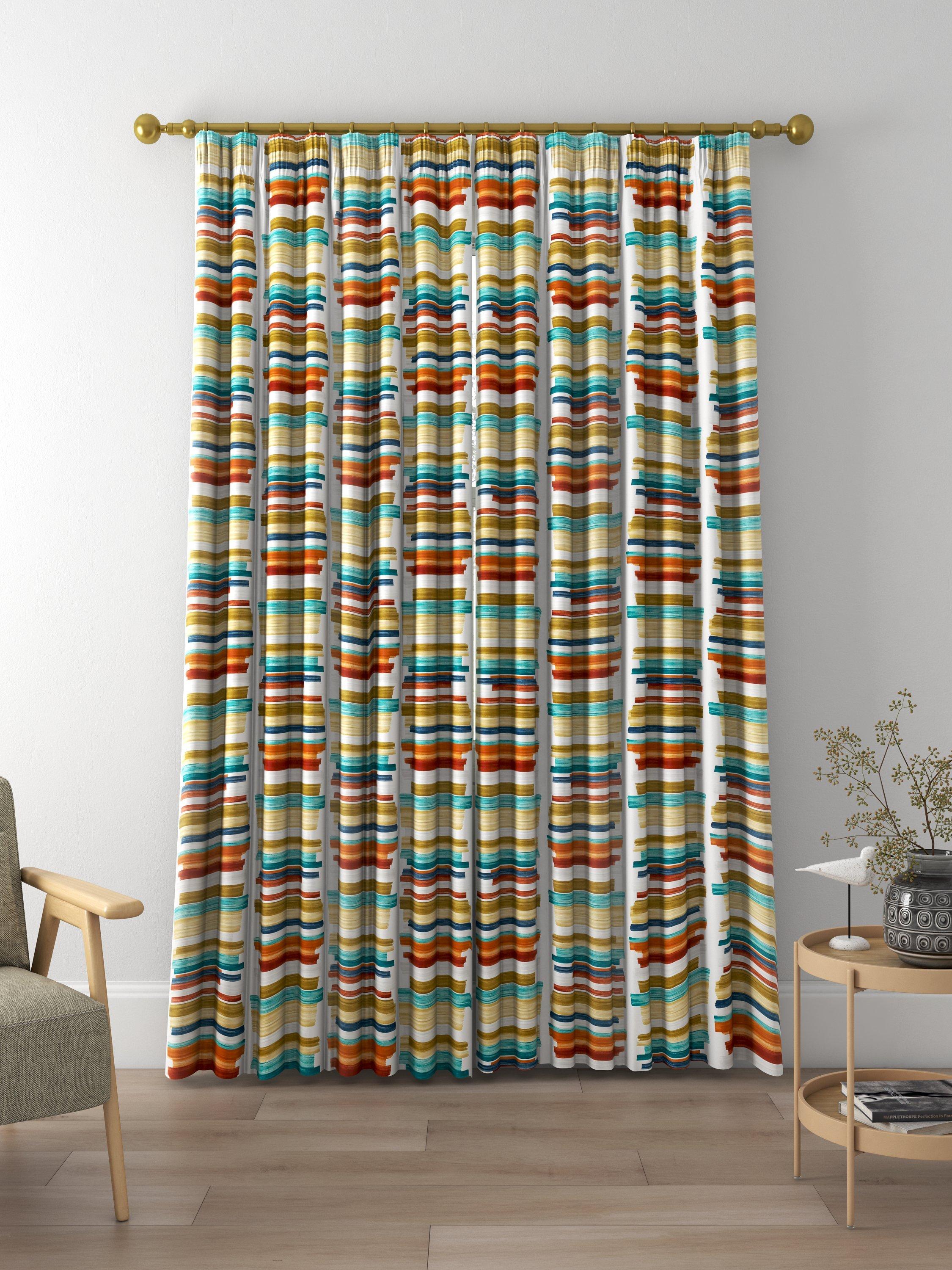 Harlequin Calcine Made to Measure Curtains, Paprika