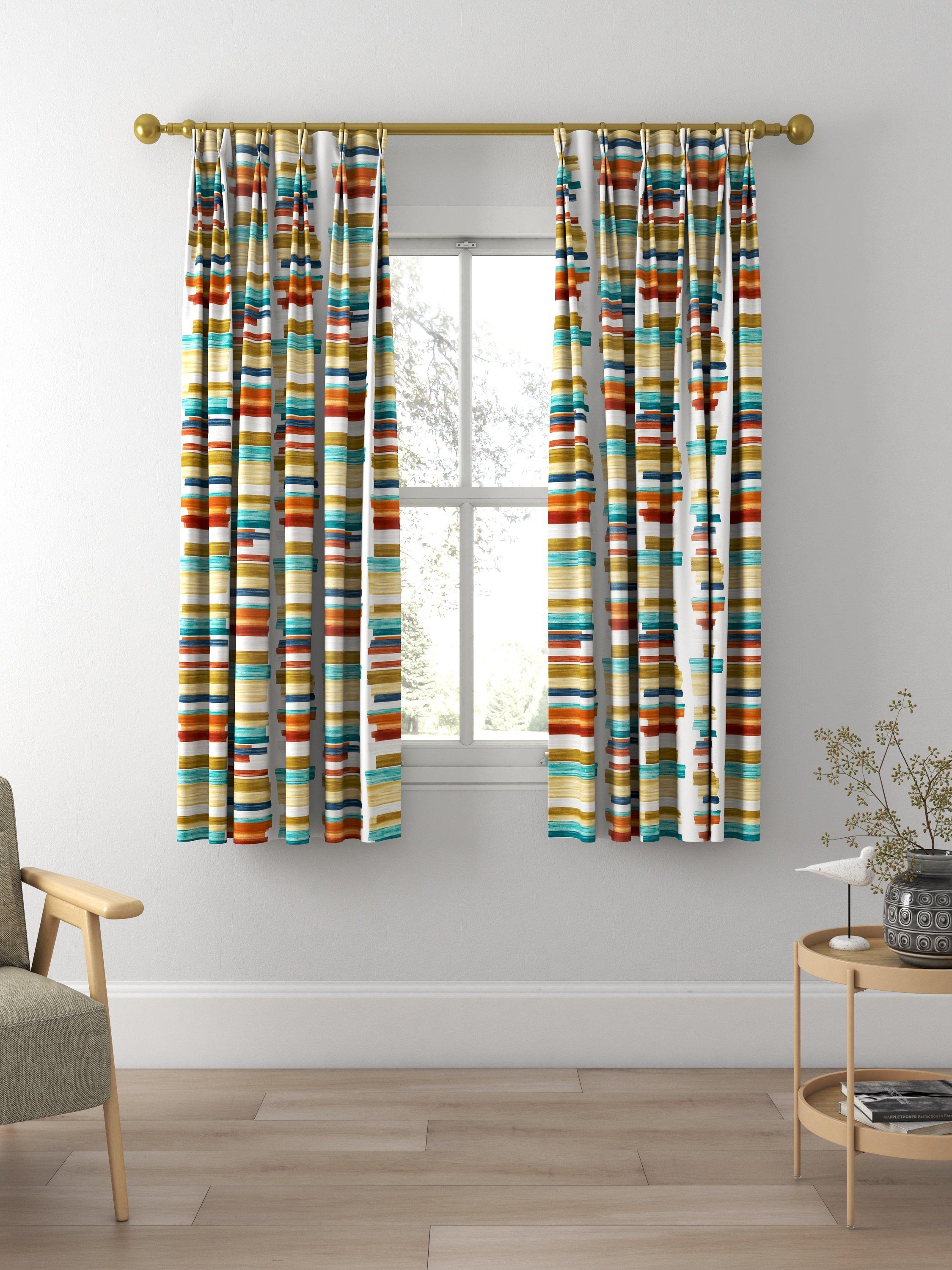 Harlequin Calcine Made to Measure Curtains, Paprika
