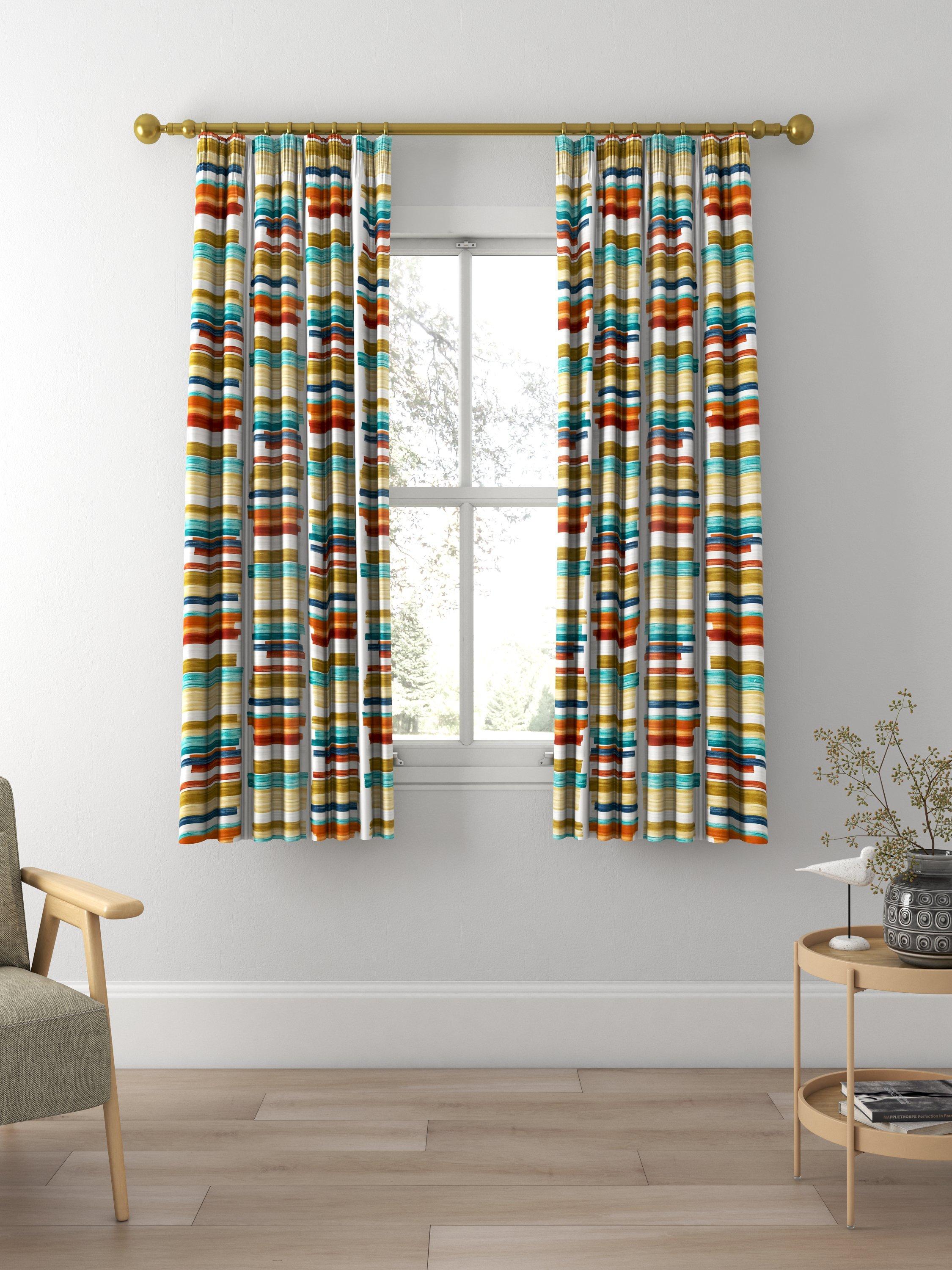 Harlequin Calcine Made to Measure Curtains, Paprika