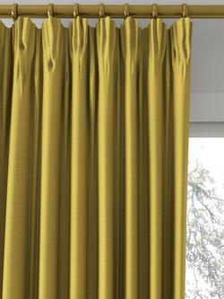 Sanderson Tuscany II Made to Measure Curtains or Roman Blind, Sunflower Yellow - view 2, Sunflower Yellow