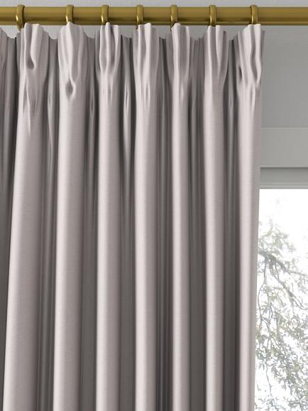 Designers Guild Madrid Made to Measure Curtains or Roman Blind, Parchment - view 2, Parchment