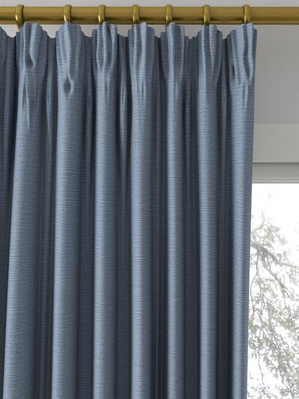 Designers Guild Pampas Made to Measure Curtains or Roman Blind, Lead - view 2, Lead