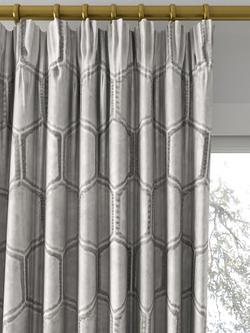 Designers Guild Manipur Made to Measure Curtains or Roman Blind, Oyster - view 2, Oyster