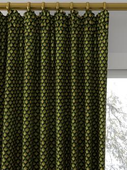 Designers Guild Portland Made to Measure Curtains or Roman Blind, Moss - view 2, Moss