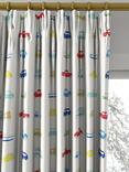 Harlequin Go Go Retro Made to Measure Curtains or Roman Blind, Strawberry/Sky Blue