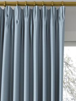 Designers Guild Madrid Made to Measure Curtains or Roman Blind, Water Blue - view 2, Water Blue