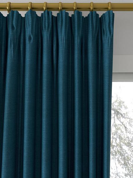 Sanderson Tuscany II Made to Measure Curtains or Roman Blind, Newby Green - view 2, Newby Green