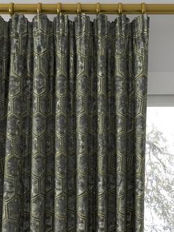 Designers Guild Manipur Made to Measure Curtains or Roman Blind, Moleskin - view 2, Moleskin