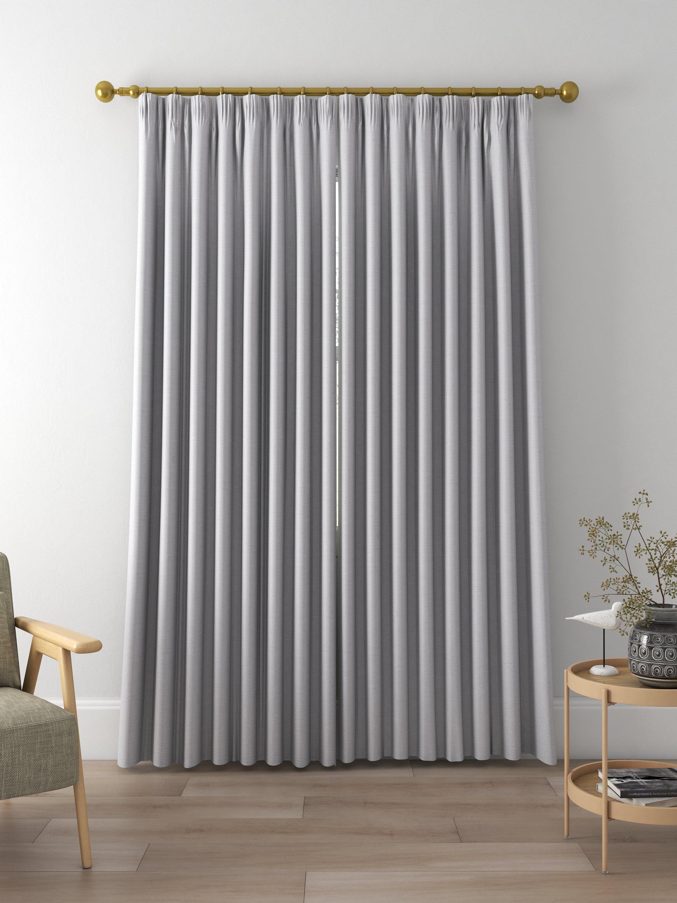 Designers Guild Pampas Made to Measure Curtains, Pewter
