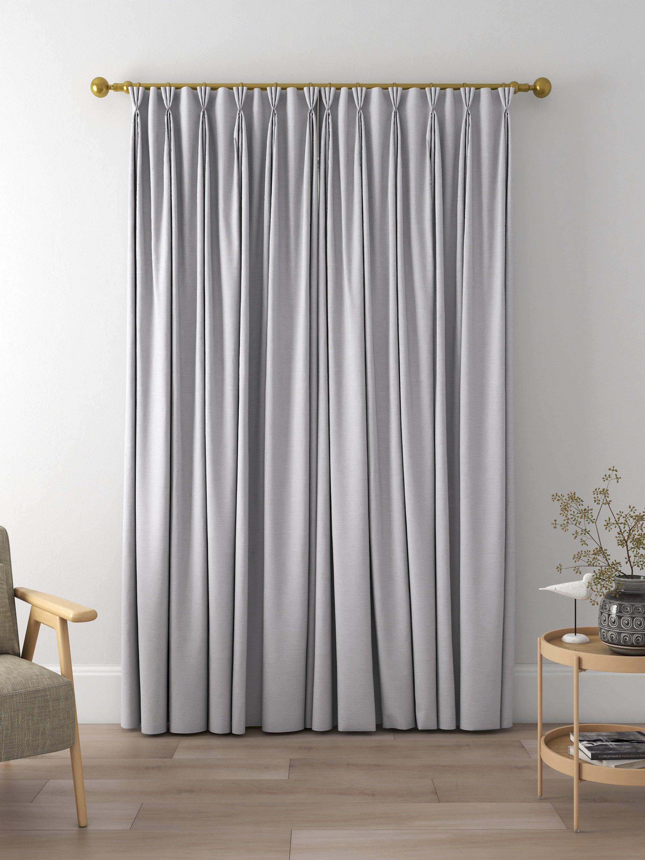 Designers Guild Pampas Made to Measure Curtains, Pewter