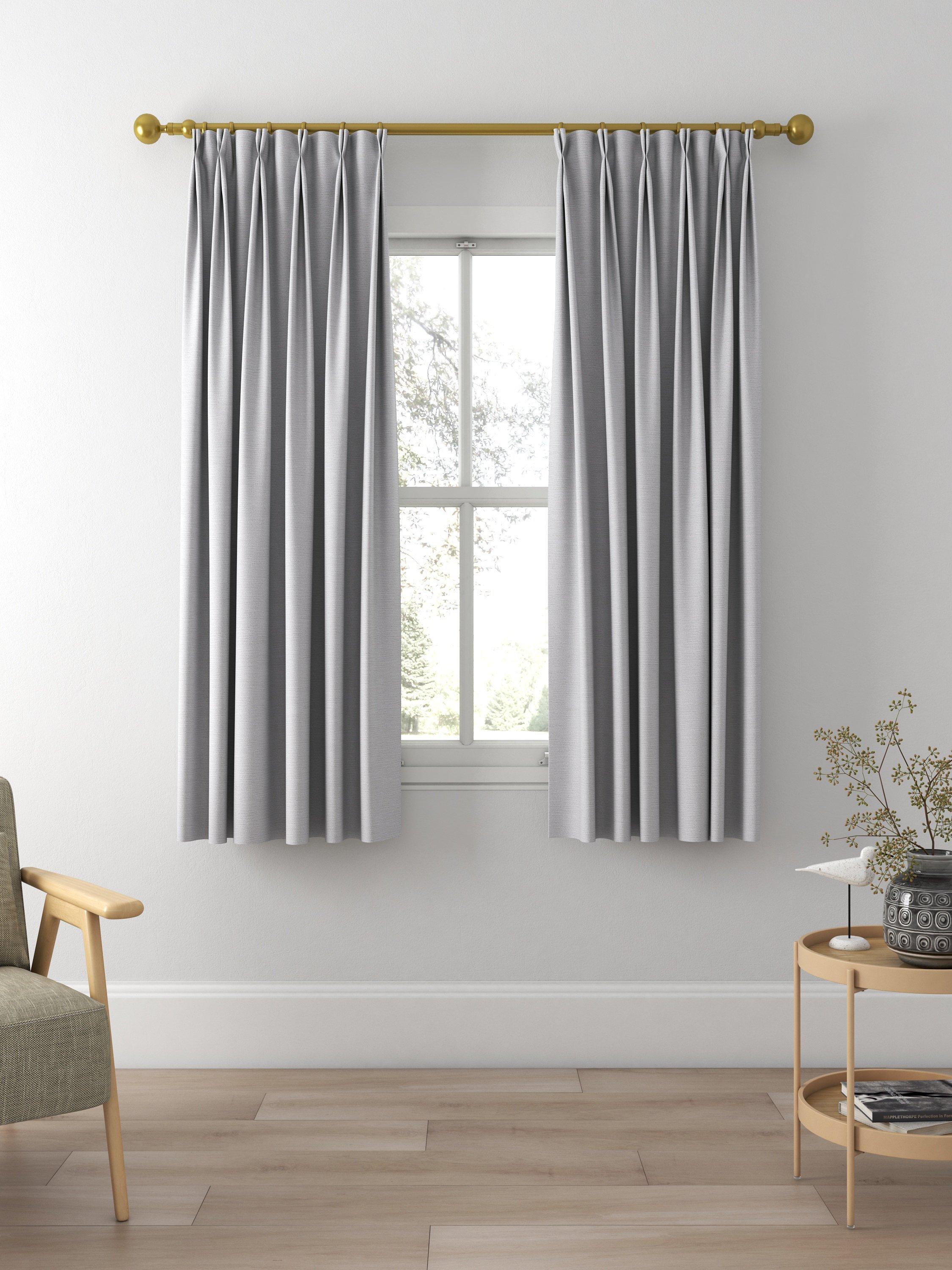 Designers Guild Pampas Made to Measure Curtains, Pewter
