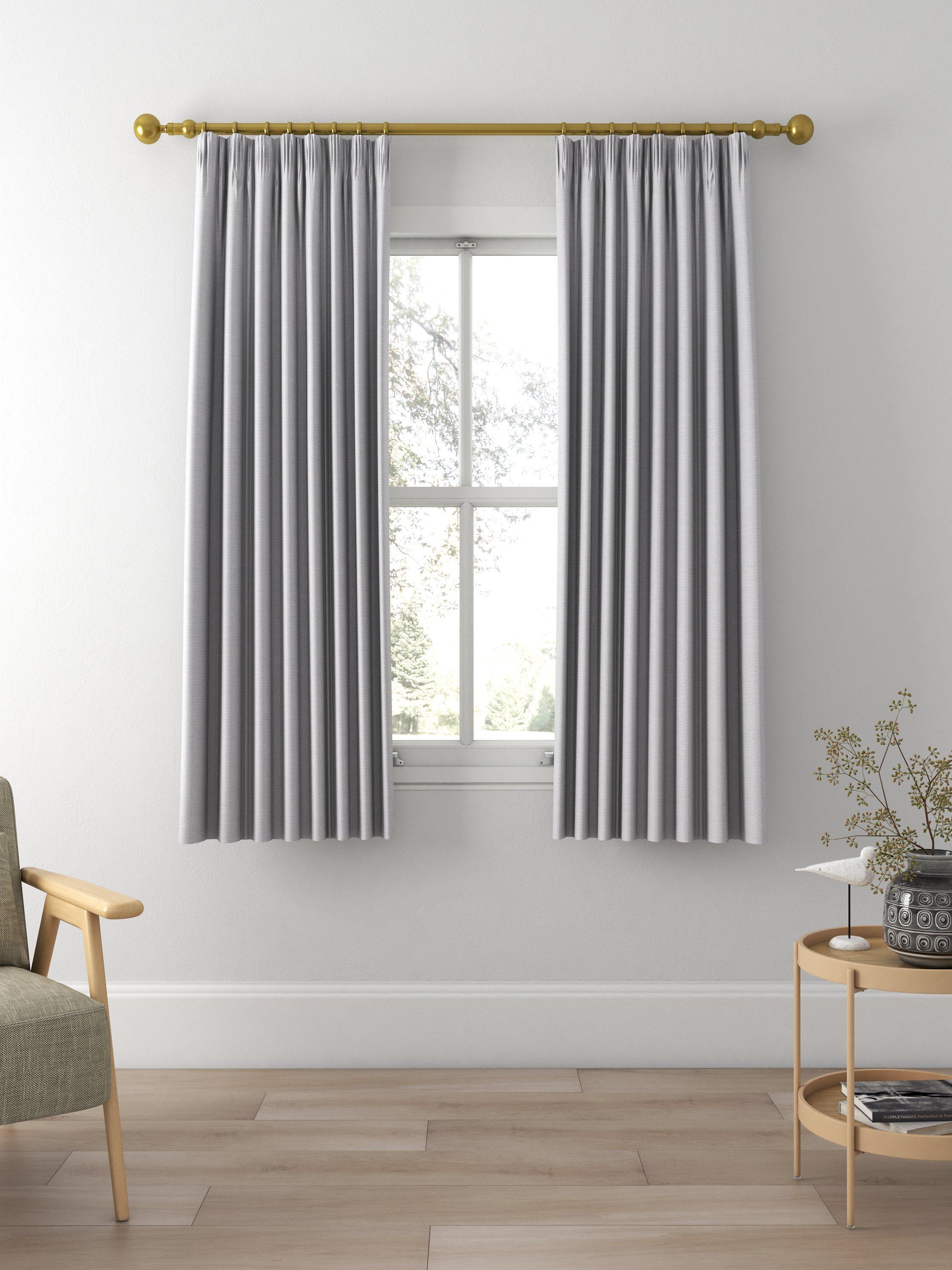 Designers Guild Pampas Made to Measure Curtains, Pewter
