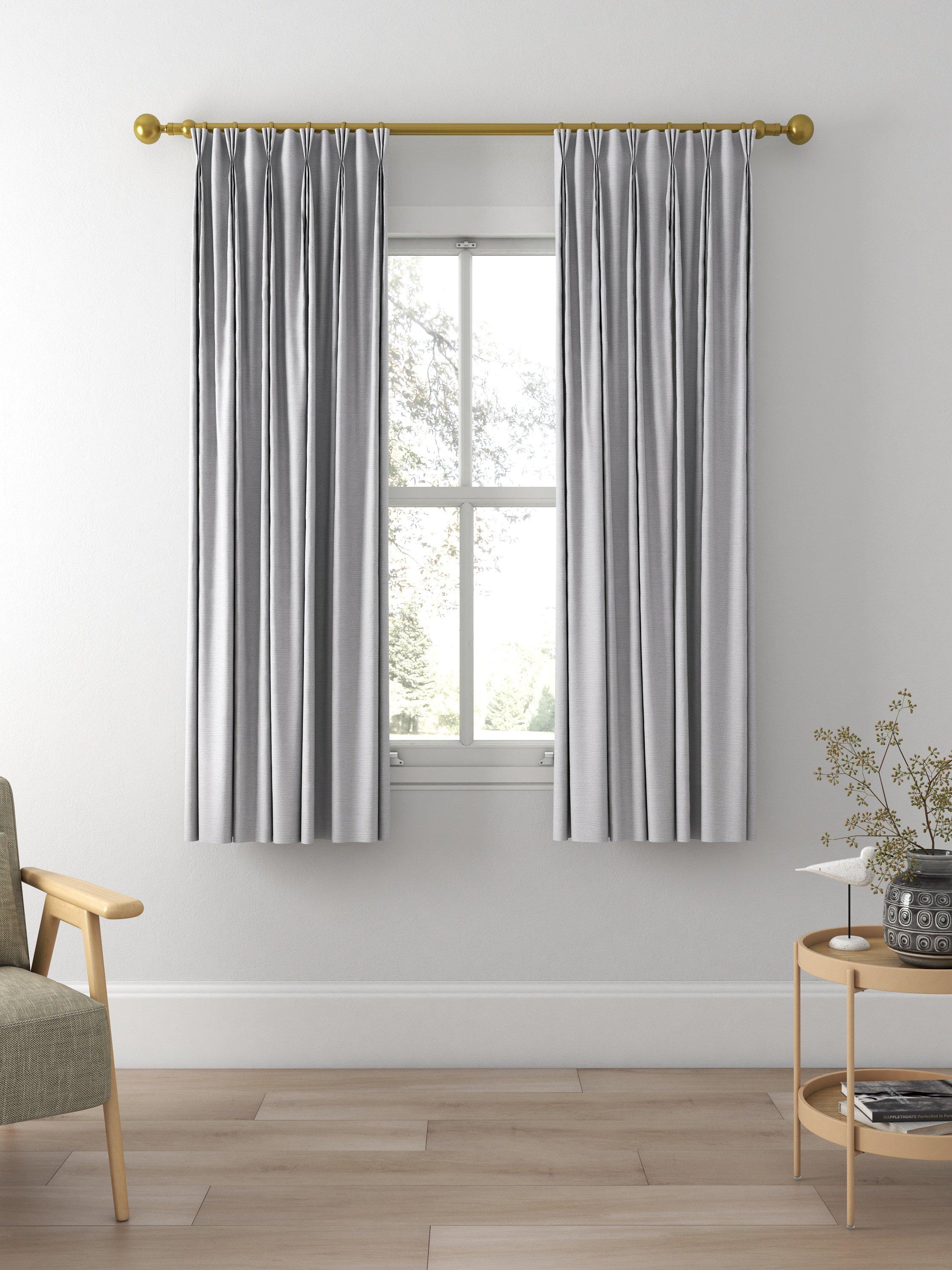 Designers Guild Pampas Made to Measure Curtains, Pewter