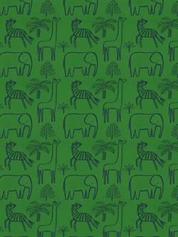 Harlequin Funky Jungle Made to Measure Curtains or Roman Blind, Gecko/Cobalt, Gecko/Cobalt