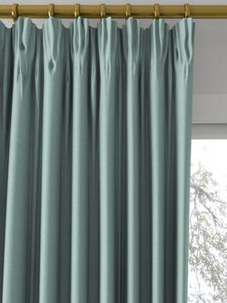 Designers Guild Madrid Made to Measure Curtains or Roman Blind, Celadon - view 2, Celadon