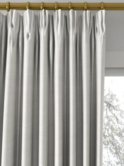 Designers Guild Pampas Made to Measure Curtains or Roman Blind, Vanilla - view 2, Vanilla