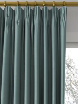 Sanderson Tuscany II Made to Measure Curtains or Roman Blind, Soft Teal - view 2, Soft Teal