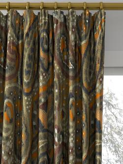 Designers Guild Uchiwa Made to Measure Curtains or Roman Blind, Ochre - view 2, Ochre