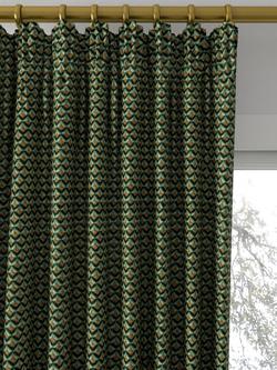 Designers Guild Portland Made to Measure Curtains or Roman Blind, Antique Jade - view 2, Antique Jade