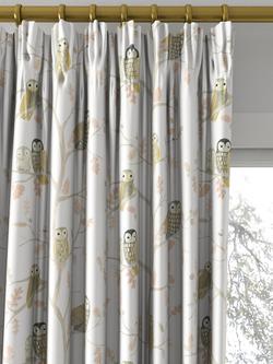 Harlequin Little Owls Made to Measure Curtains or Roman Blind, Powder - view 2, Powder
