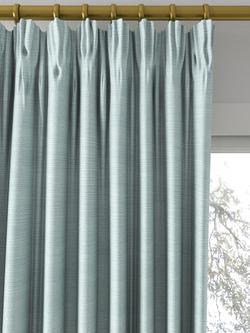 Designers Guild Pampas Made to Measure Curtains or Roman Blind, Pale Celadon - view 2, Pale Celadon