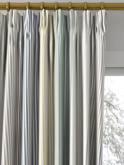 Harlequin Funfair Stripe Made to Measure Curtains or Roman Blind, Calico/Cloud/Pebble - view 2, Calico/Cloud/Pebble