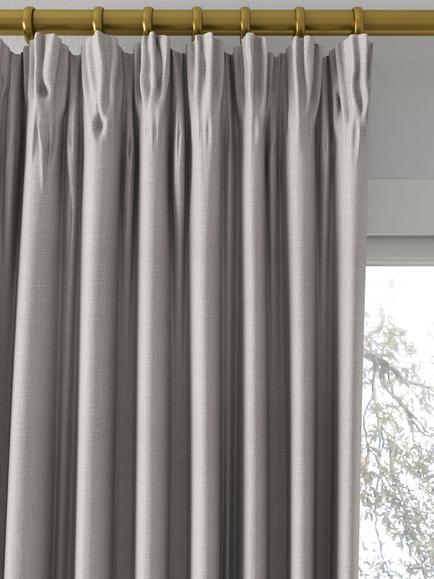 Sanderson Tuscany II Made to Measure Curtains or Roman Blind, Pebble - view 2, Pebble