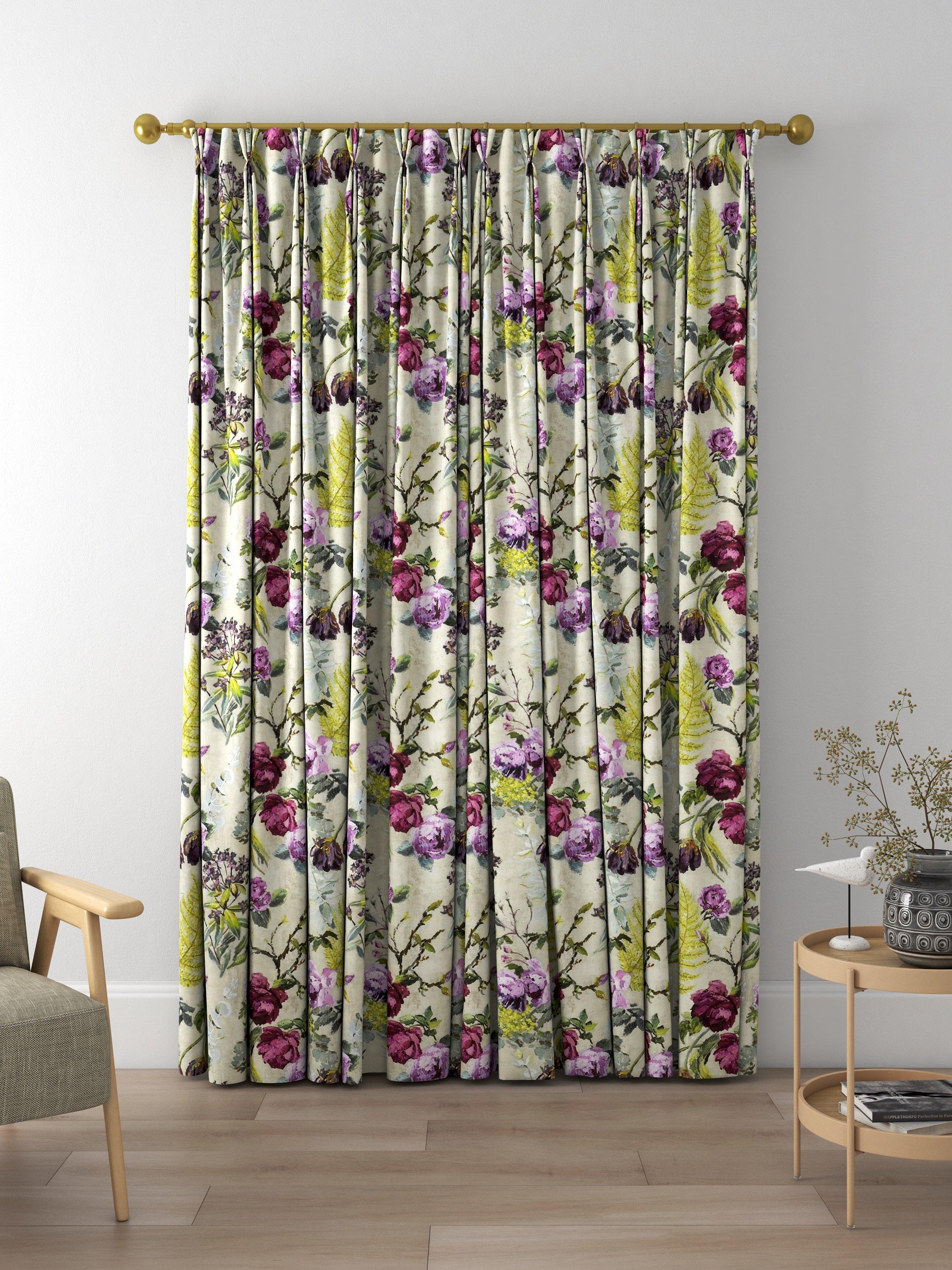 Designers Guild Tulipani Made to Measure Curtains, Linen
