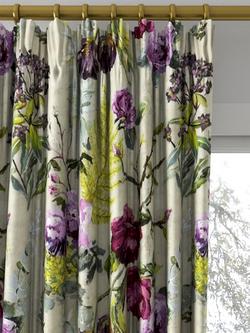 Designers Guild Tulipani Made to Measure Curtains or Roman Blind, Linen - view 2, Linen