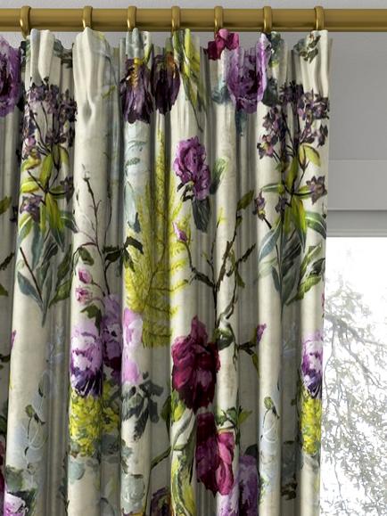 Designers Guild Tulipani Made to Measure Curtains or Roman Blind, Linen - view 2, Linen