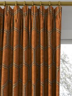 Designers Guild Manipur Made to Measure Curtains or Roman Blind, Sienna - view 2, Sienna