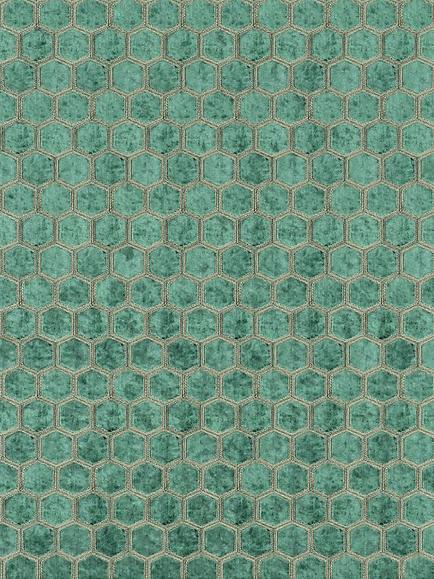 Designers Guild Manipur Made to Measure Curtains or Roman Blind, Pale Jade, Pale Jade