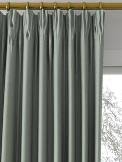 Designers Guild Madrid Made to Measure Curtains or Roman Blind, Jade - view 2, Jade