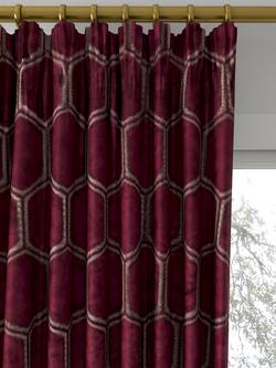 Designers Guild Manipur Made to Measure Curtains or Roman Blind, Amethyst - view 2, Amethyst
