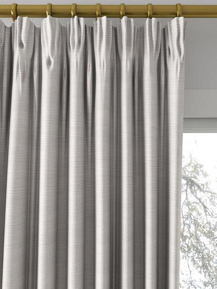 Designers Guild Pampas Made to Measure Curtains or Roman Blind, Parchment - view 2, Parchment