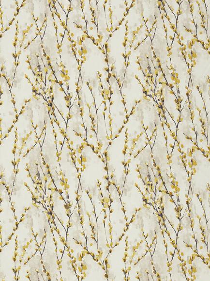 Harlequin Salice Made to Measure Curtains or Roman Blind, Mustard, Mustard