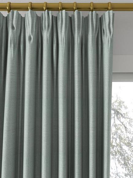 Sanderson Lagom Made to Measure Curtains or Roman Blind, Duck Egg - view 2, Duck Egg