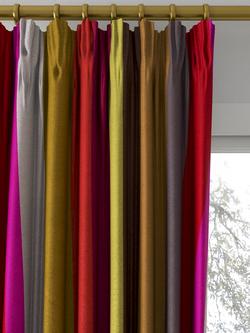 Designers Guild Saarika Made to Measure Curtains or Roman Blind, Berry - view 2, Berry