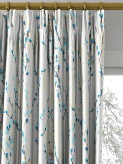 Harlequin Salice Made to Measure Curtains or Roman Blind, Marine - view 2, Marine