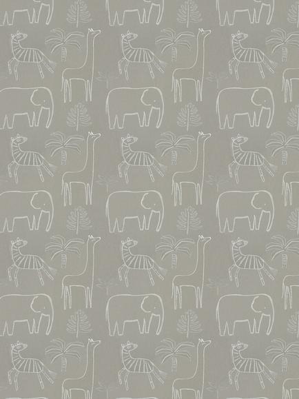 Harlequin Funky Jungle Made to Measure Curtains or Roman Blind, Stone, Stone