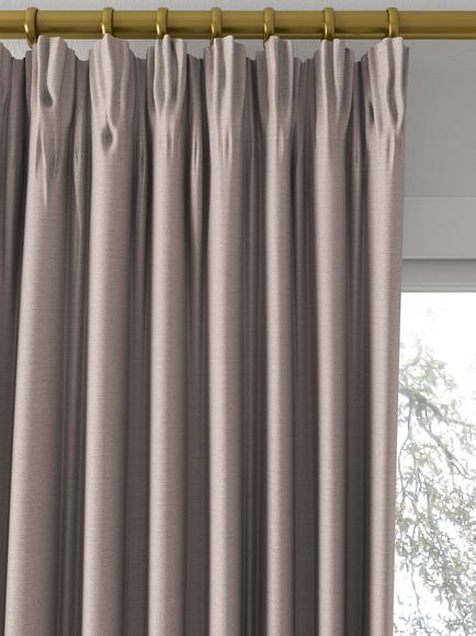 Designers Guild Madrid Made to Measure Curtains or Roman Blind, Quartz - view 2, Quartz