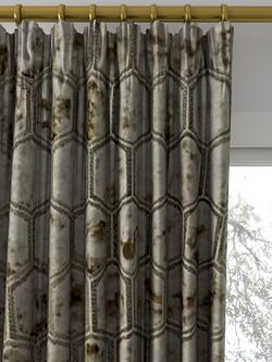 Designers Guild Manipur Made to Measure Curtains or Roman Blind, Natural - view 2, Natural