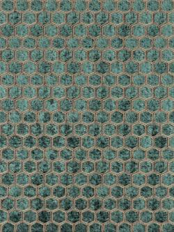 Designers Guild Manipur Made to Measure Curtains or Roman Blind, Jade, Jade