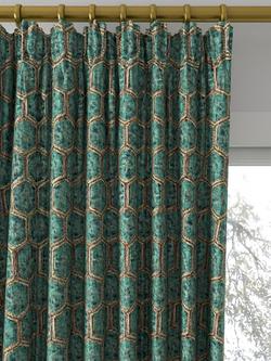 Designers Guild Manipur Made to Measure Curtains or Roman Blind, Jade - view 2, Jade