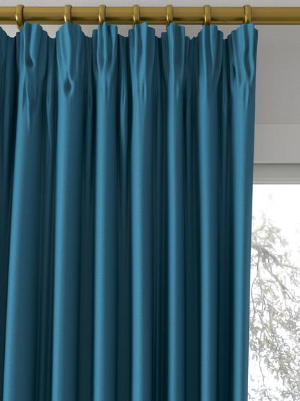 Sanderson Tuscany II Made to Measure Curtains or Roman Blind, Cobalt - view 2, Cobalt