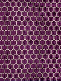 Designers Guild Manipur Made to Measure Curtains or Roman Blind, Damson, Damson